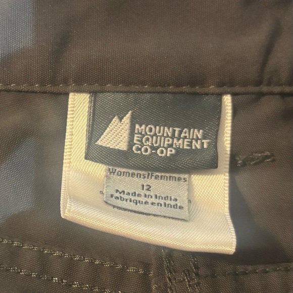 MEC Dark Gray Hiking Trail Capris Women’s Size 12 EUC - Picture 4 of 8